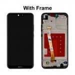 Дисплей Huawei P20 Lite Dual Sim (ANE-L21/ ANE-LX1)/ Nova 3e  чёрный + рамка