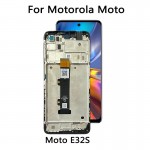 Дисплей Motorola XT2229 Moto E32s чёрный + рамка