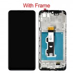 Дисплей Motorola XT2239 Moto E22/ E22i чёрный + рамка