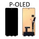 Дисплей Motorola XT2201 Edge 30 Ultra P-OLED чёрный