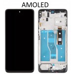 Дисплей Motorola XT2221 Moto G52/ XT2225/ Moto G71S Amoled чёрный + рамка