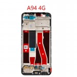 Дисплей Oppo A94 4G/ A94 5G/ Reno 5 Lite OLED черный + рамка