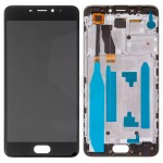 Дисплей Meizu M5 Note (M621) черный + рамка